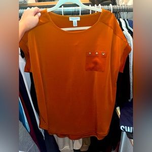 Calvin Klein short sleeve top L